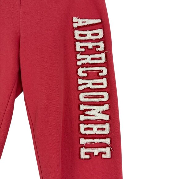 Abercrombie & Fitch Jogger Women's XS Y2K 90's Logo Drawstring Sweatpants Moose - Picture 11 of 12